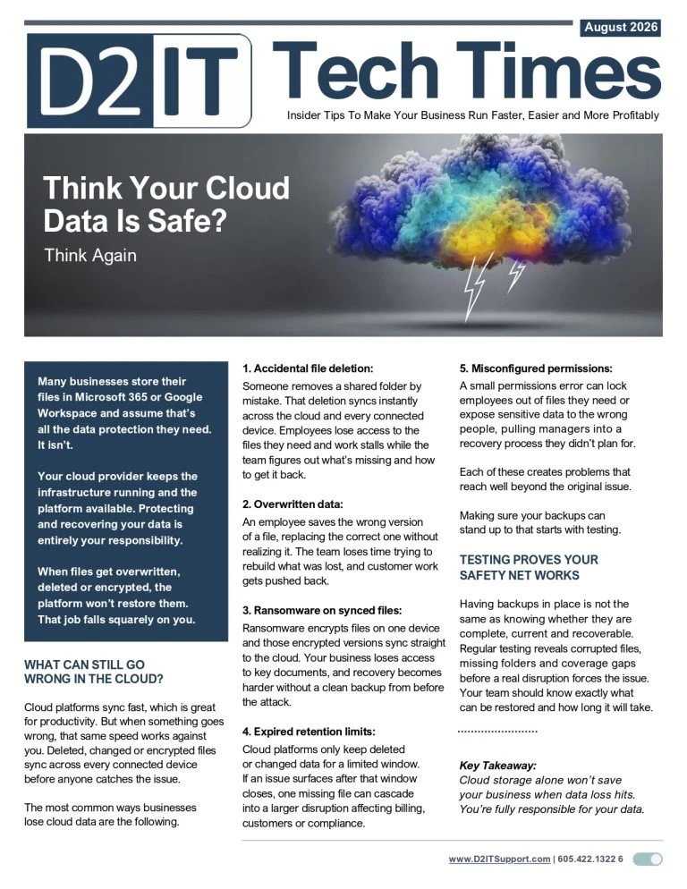 August D2 IT newsletter (1) page